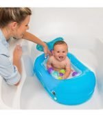 Bañera hinchable ballena + 10 bolas Infantino - Imagen 2