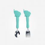 Cubiertos Infantiles Elefantitos Saro Nature