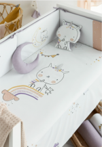 Edredón Reversible y Protector Cuna Unicornio Bimbidreams - Imagen 2