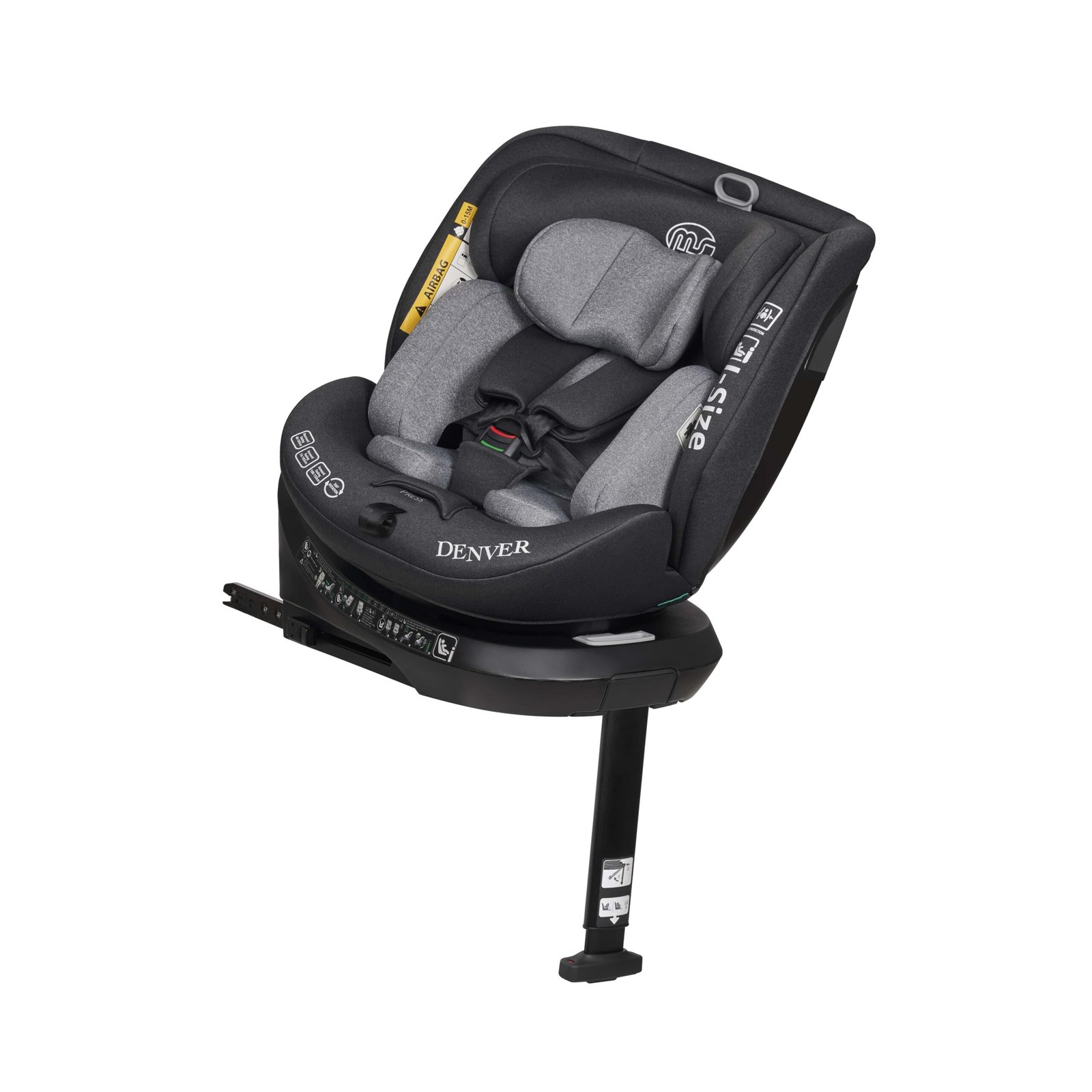 gris claro 2 Silla de Auto Denver 40-150 cm MS - Imagen 1