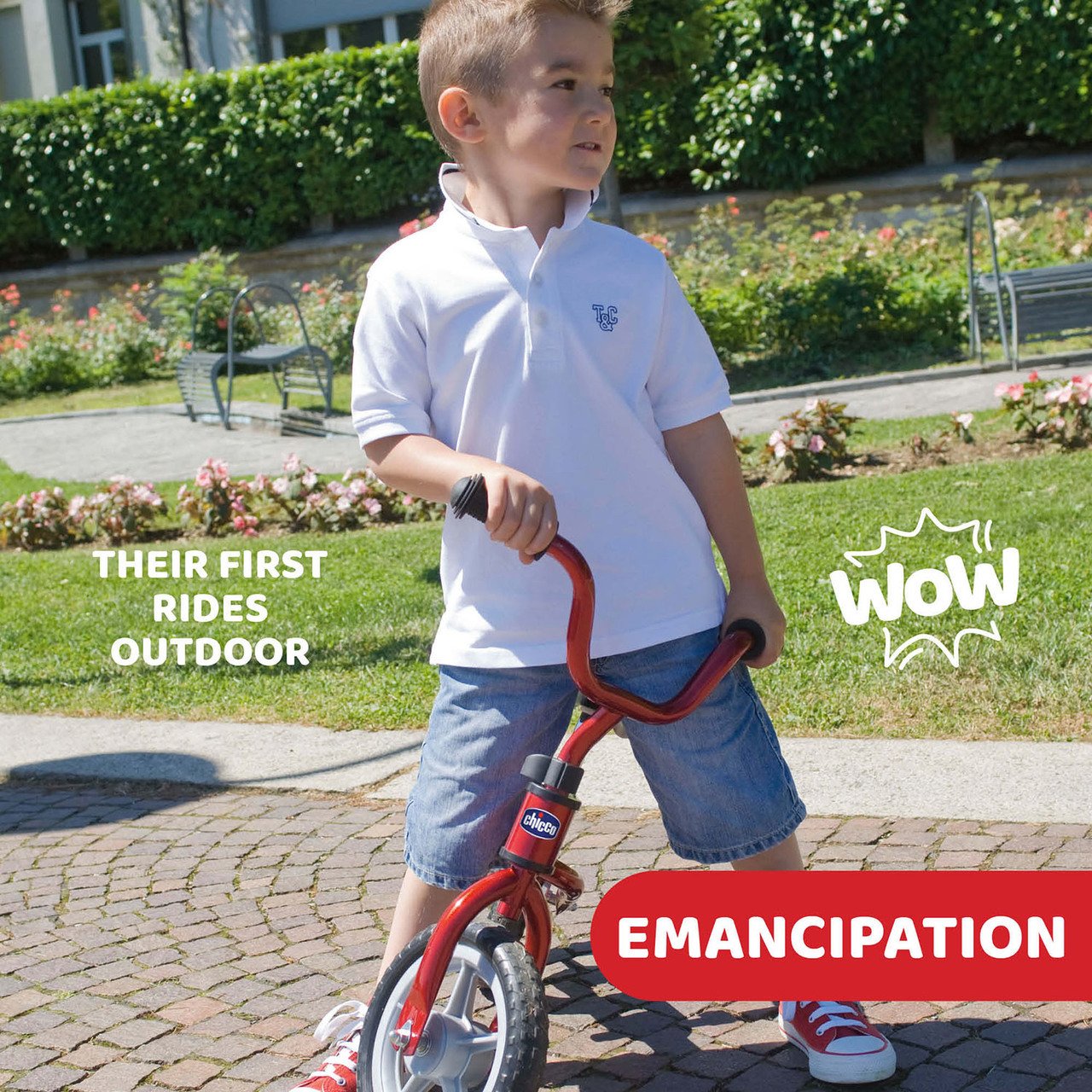 Bicicleta Sin Pedales Chicco First Bike - Imagen 15