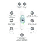 Termómetro Infrarrojos Thermosense Miniland - Imagen 3