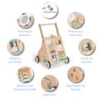 Andador/Correpasillos De Madera Maxi MS - Imagen 3