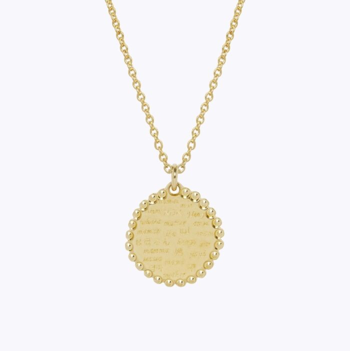 Collar Medalla Madres Del Mundo Ilado - Imagen 1