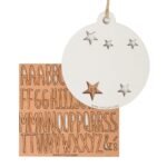 Bola de Navidad Madera Personalizada Vintiun