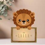 Lámpara Quitamiedos Pequeña Con Kit De Letras Personalizable Vintiun