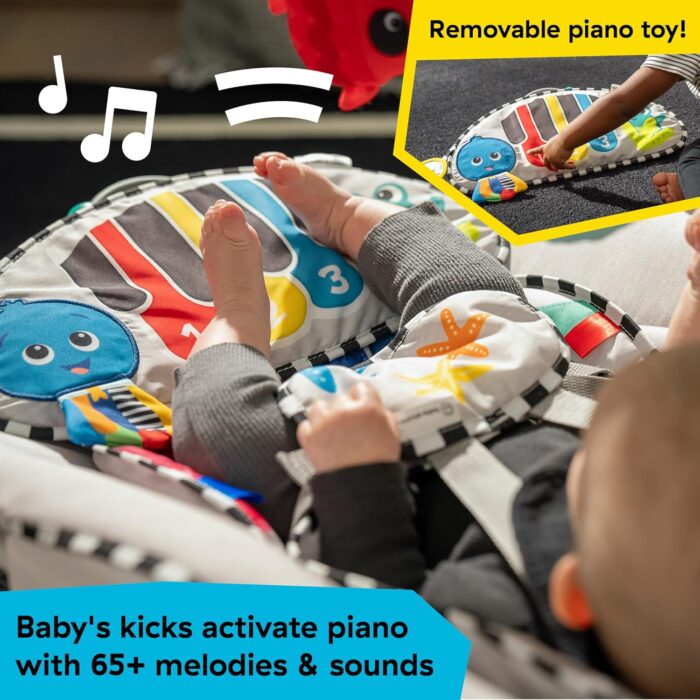 Columpio y Balancín Musical 4 en 1 Con Piano Kick to It Baby Einstein - Imagen 3