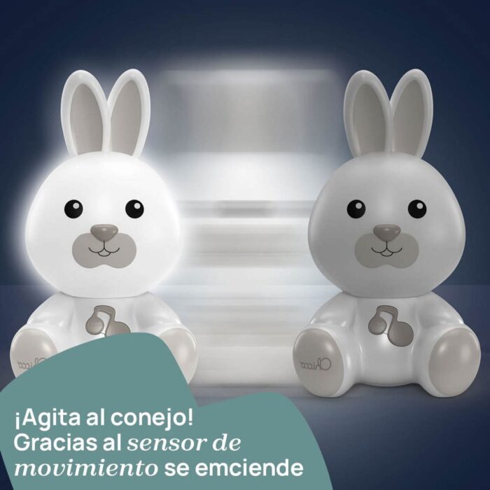 Lámpara Quitamiedos Conejito Chicco - Imagen 4