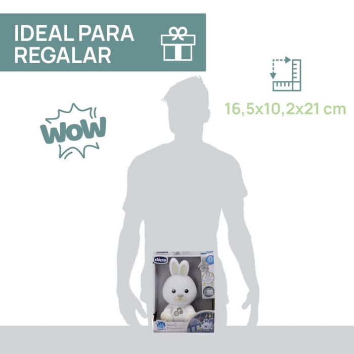 Lámpara Quitamiedos Conejito Chicco - Imagen 8