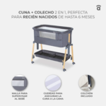 Minicuna Colecho Smart Beige Asalvo - Imagen 6