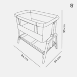 Minicuna Colecho Smart Beige Asalvo - Imagen 9