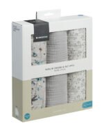 Juego 3 muselinas 100x100cm Kikkaboo - Imagen 4