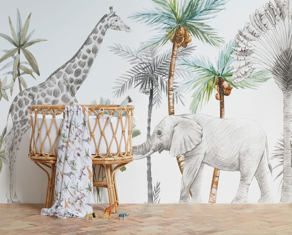 Vinilo Decorativo Infantil África Bimbidreams