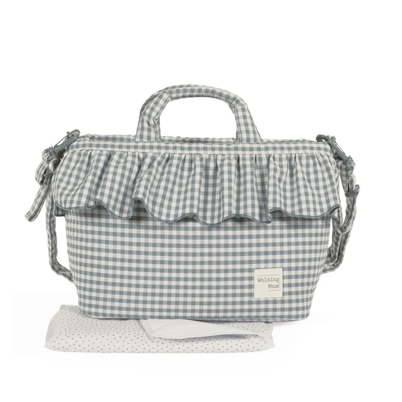 Bolsa Canastilla Praliné Vichy Walking Mum - Imagen 3