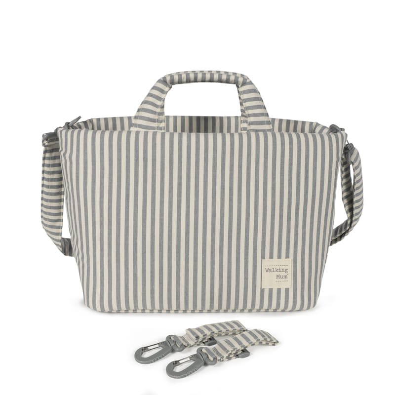 Bolsa Canastilla Praliné Rayas Walking Mum - Imagen 4