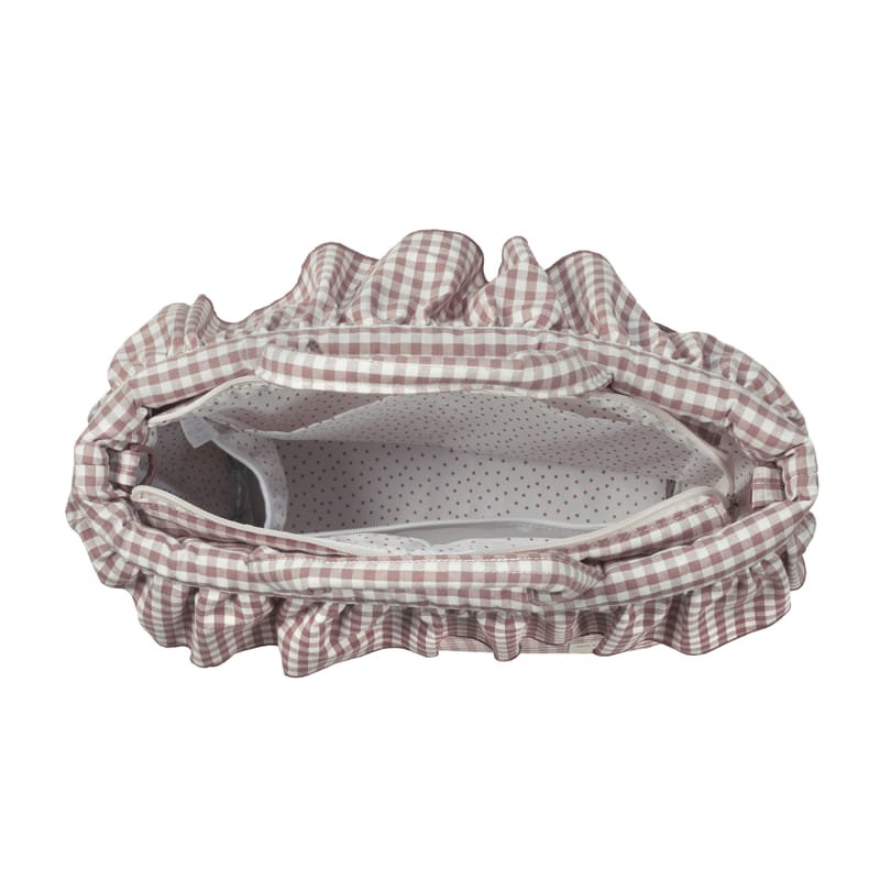 Bolsa Canastilla Praliné Vichy Walking Mum - Imagen 18