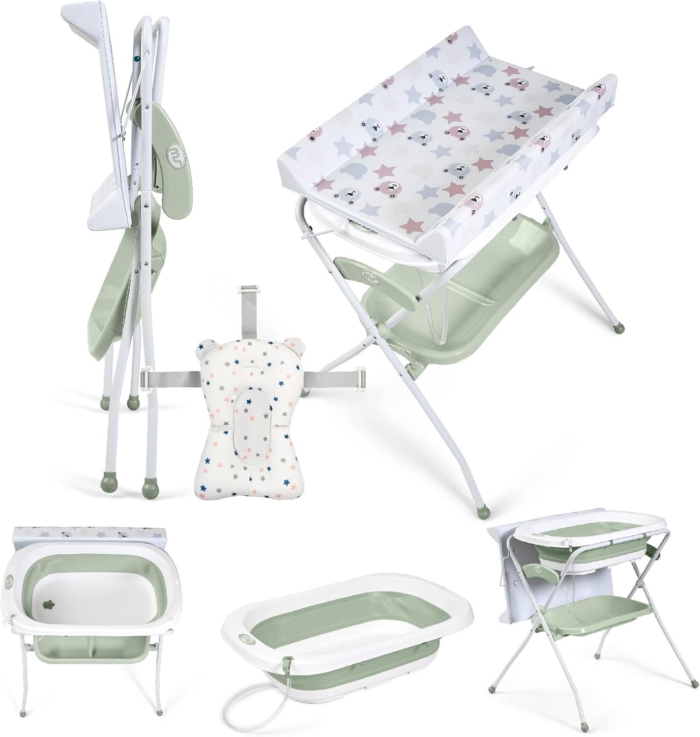 Bañera Plegable Con Cambiador y Cojín Zoe - Imagen 30