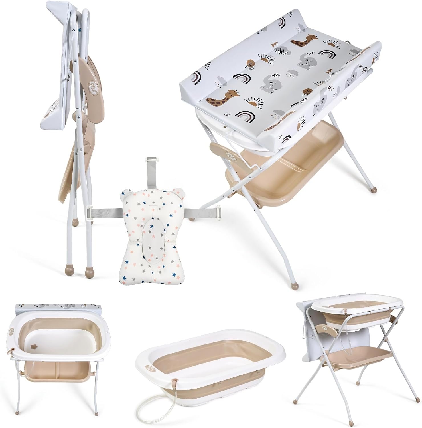 Bañera Plegable Con Cambiador y Cojín Zoe - Imagen 22