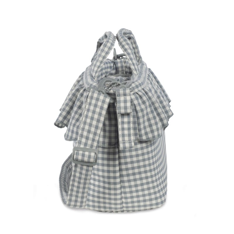 Bolsa Canastilla Praliné Vichy Walking Mum - Imagen 7