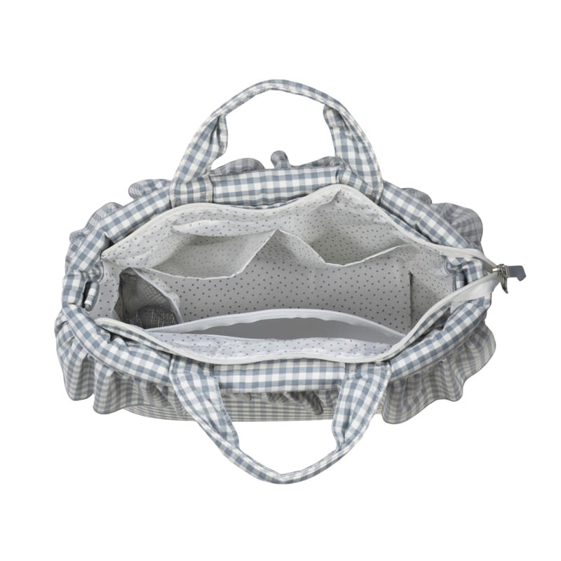 Bolsa Canastilla Praliné Vichy Walking Mum - Imagen 9