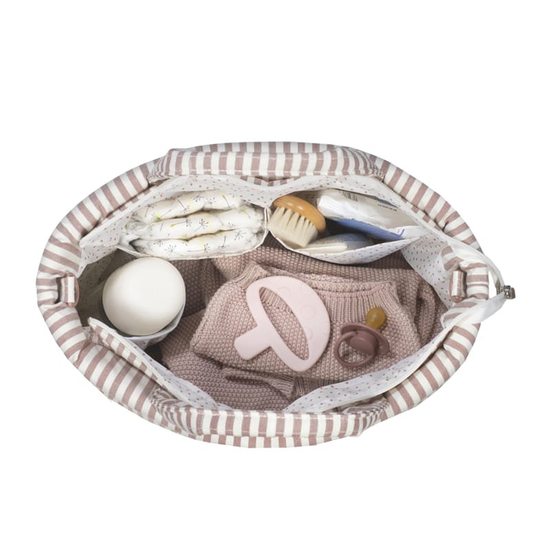 Bolsa Canastilla Praliné Rayas Walking Mum - Imagen 19