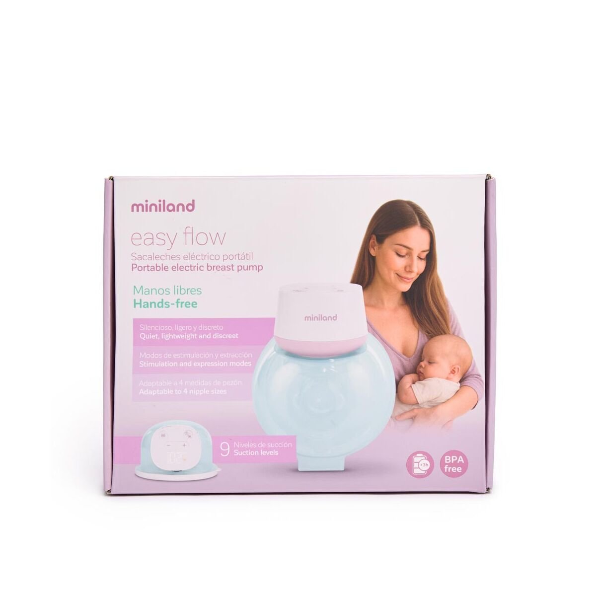 Sacaleches Easy Flow Miniland - Imagen 9