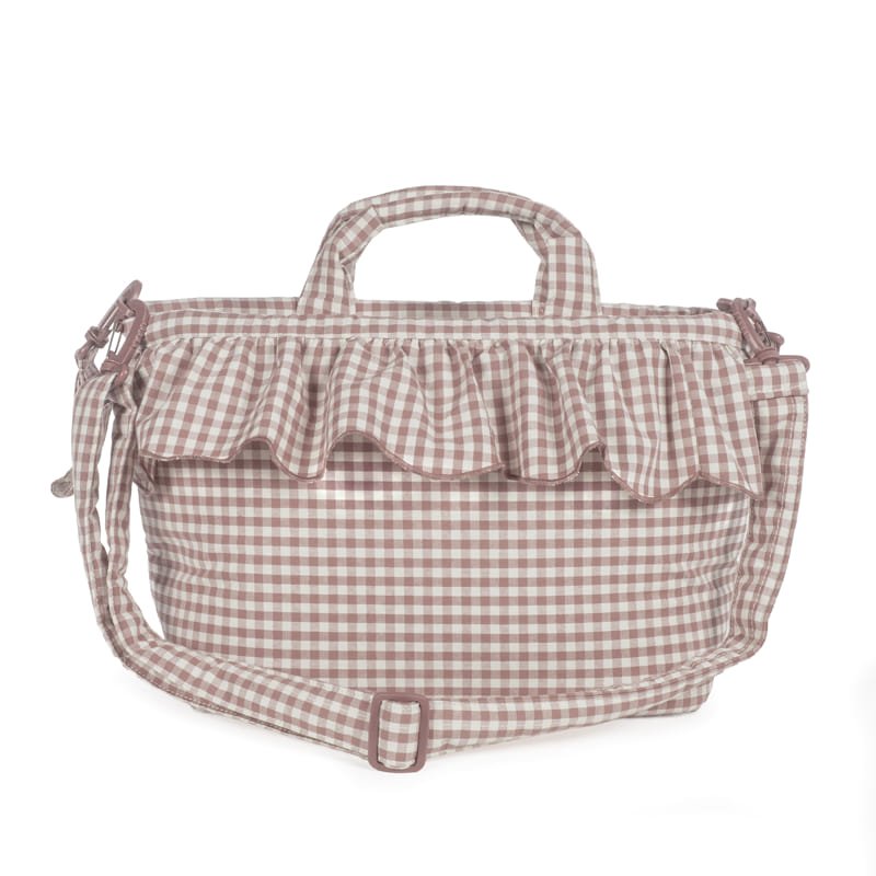 Bolsa Canastilla Praliné Vichy Walking Mum - Imagen 17