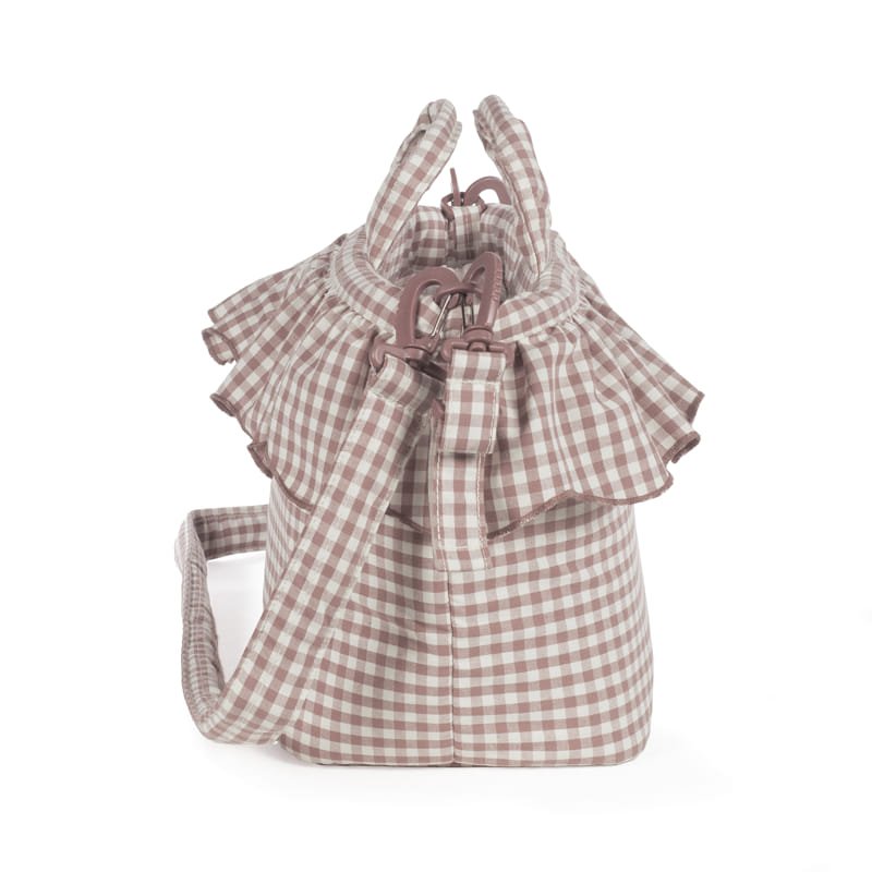 Bolsa Canastilla Praliné Vichy Walking Mum - Imagen 16