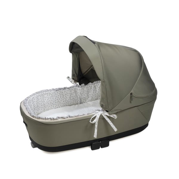 Cubre Capazo Varillas + Sábana Ajustable Little Bloom Pasito a Pasito