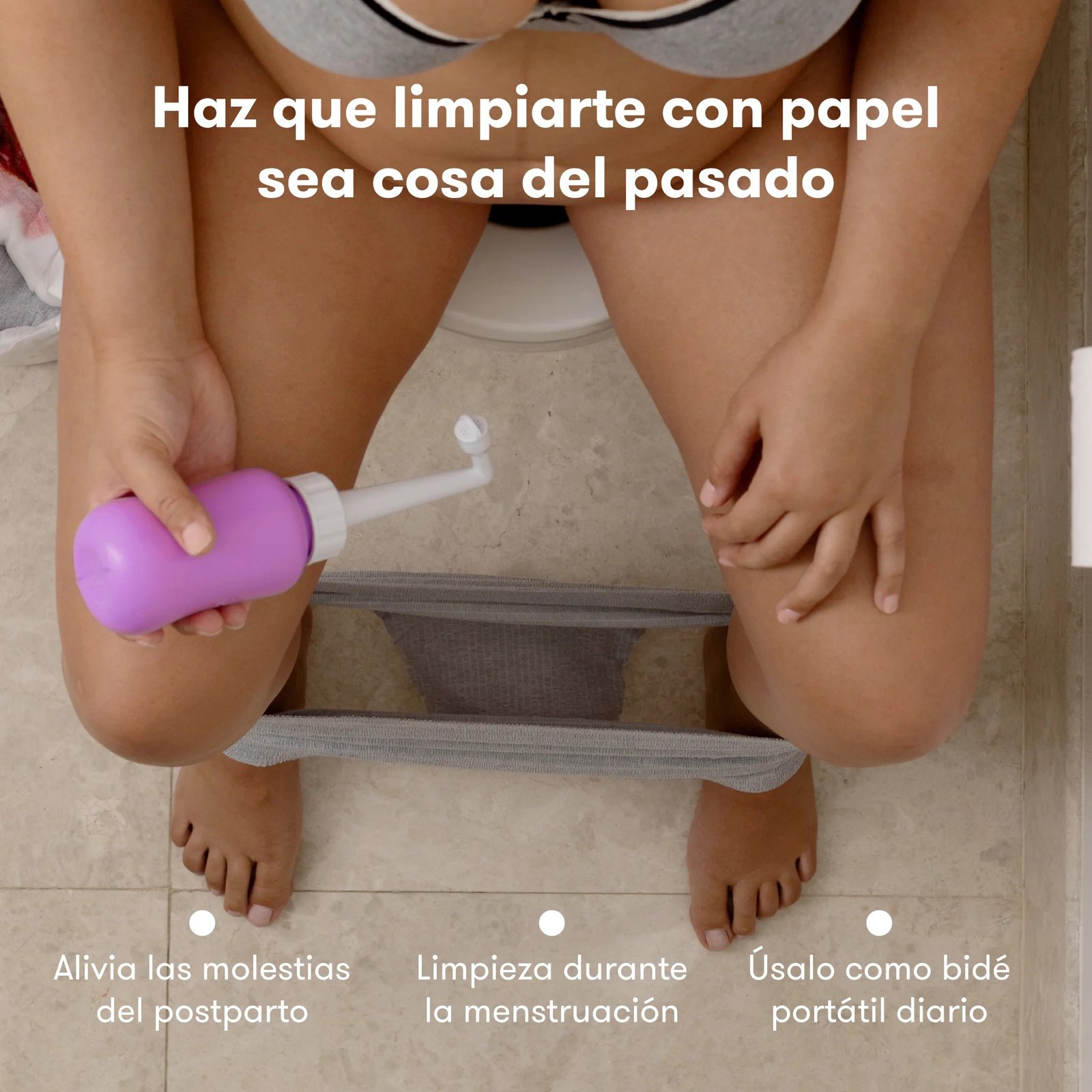 Botella De Lavado Perineal Postparto Invertida Frida Mom - Imagen 4