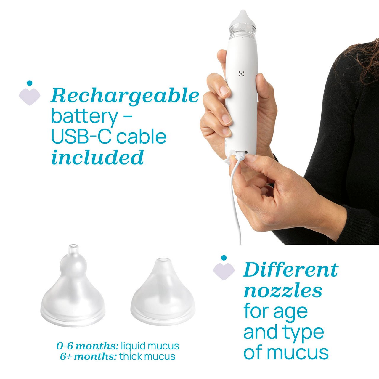 Aspirador Nasal Eléctrico Physioclean - Imagen 3