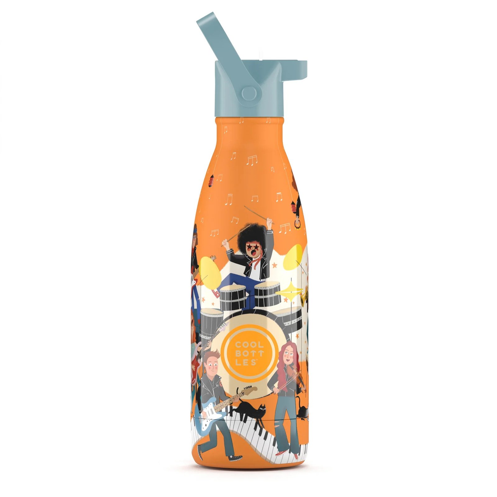 Botella Térmica Infantil 350 ml. Music Beat Cool Bottles