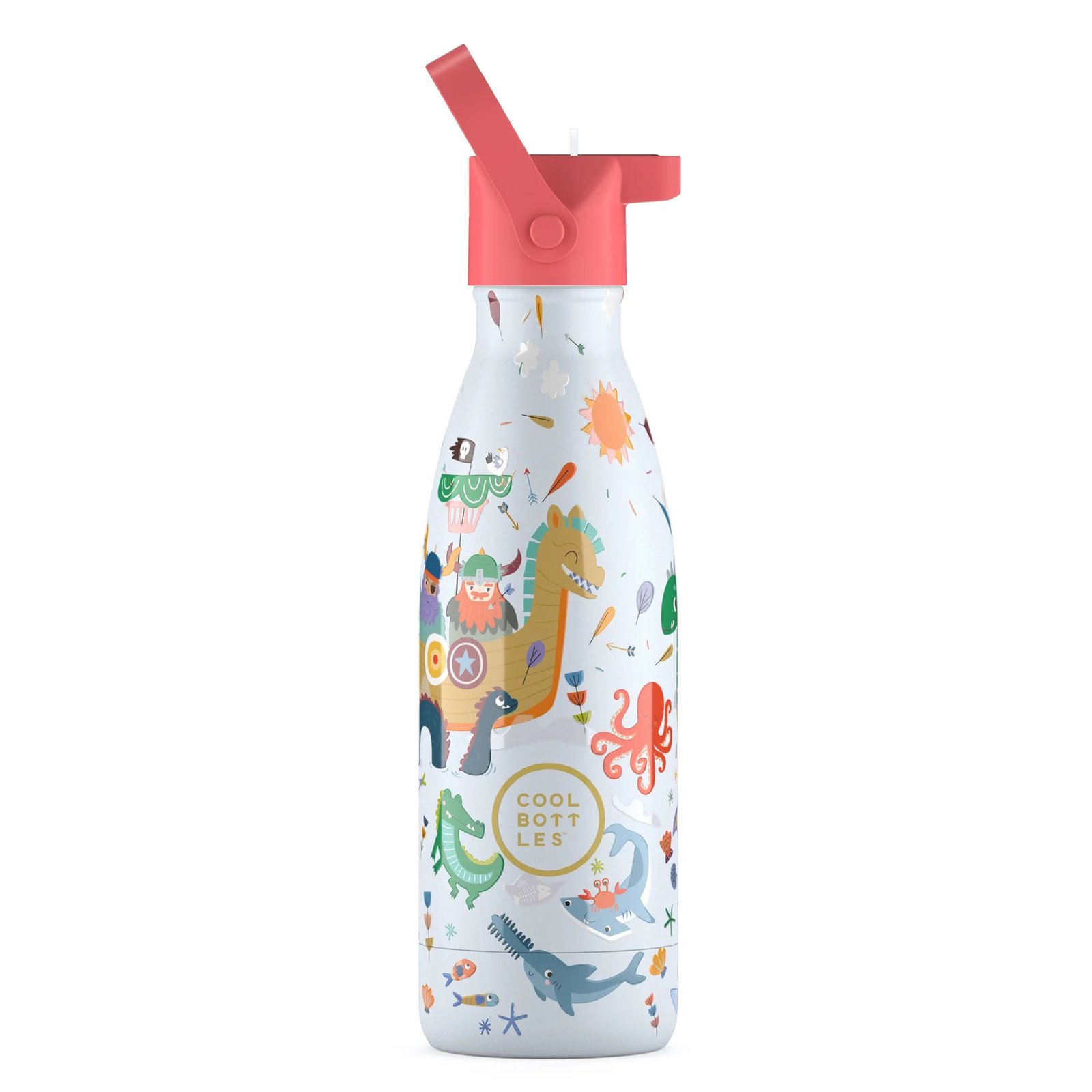 Botella Térmica Infantil 350 ml. Brave Vikings Cool Bottles