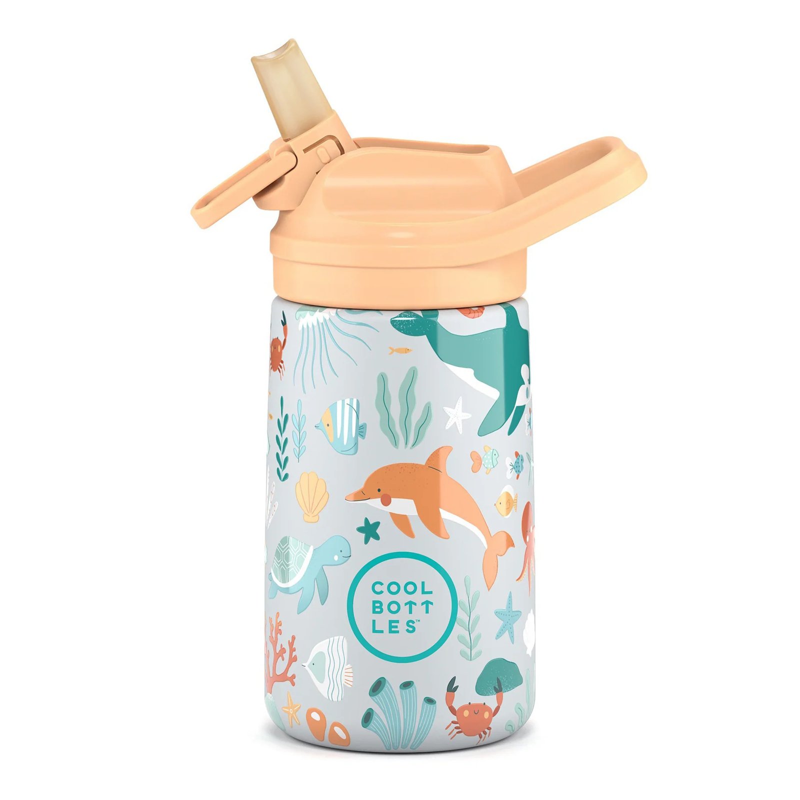 Botella Térmica Infantil Con Boquilla 350 ml. Underwater World Cool Bottles