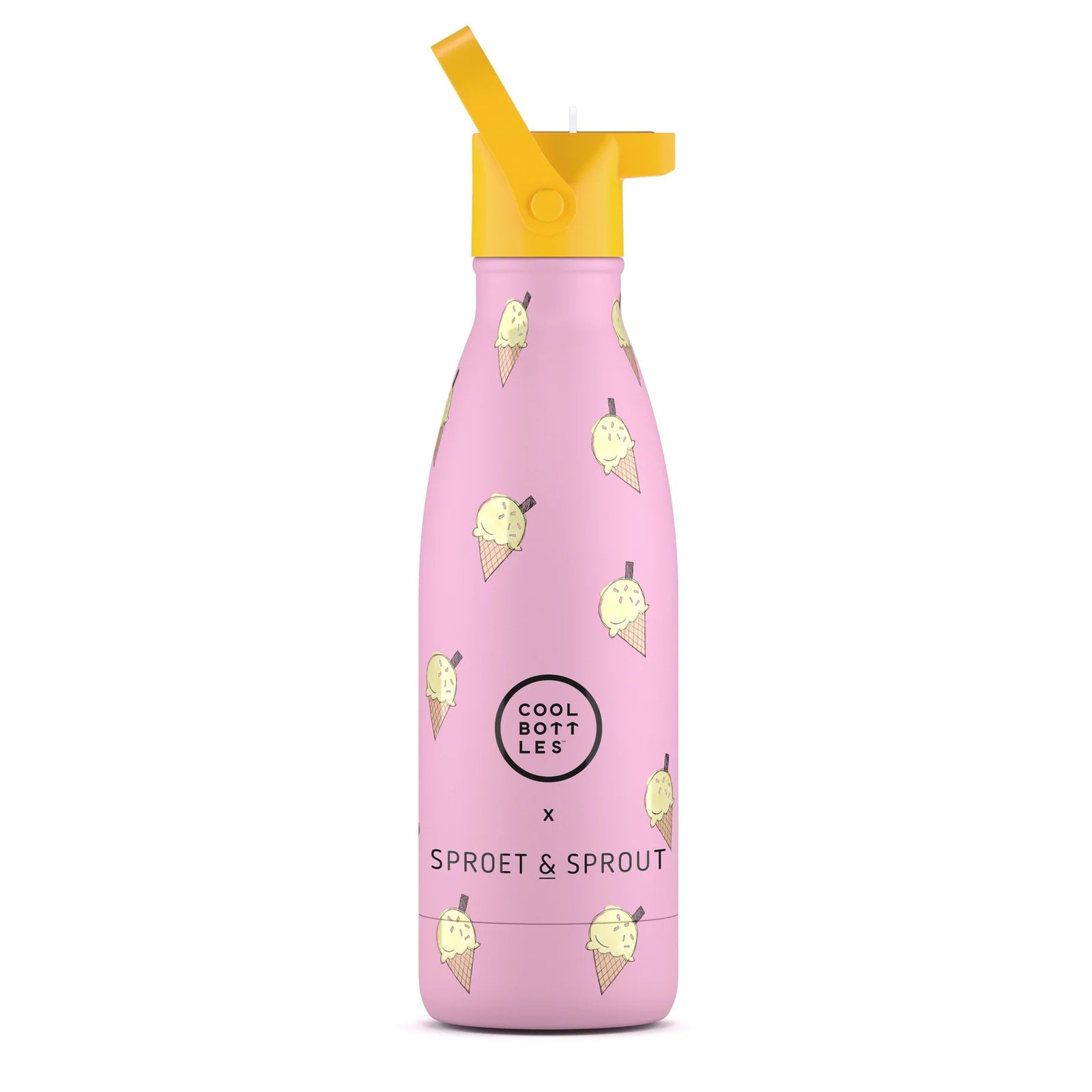 Botella Térmica Infantil 350 ml. Sprt& Pink Scoop Cool Bottles