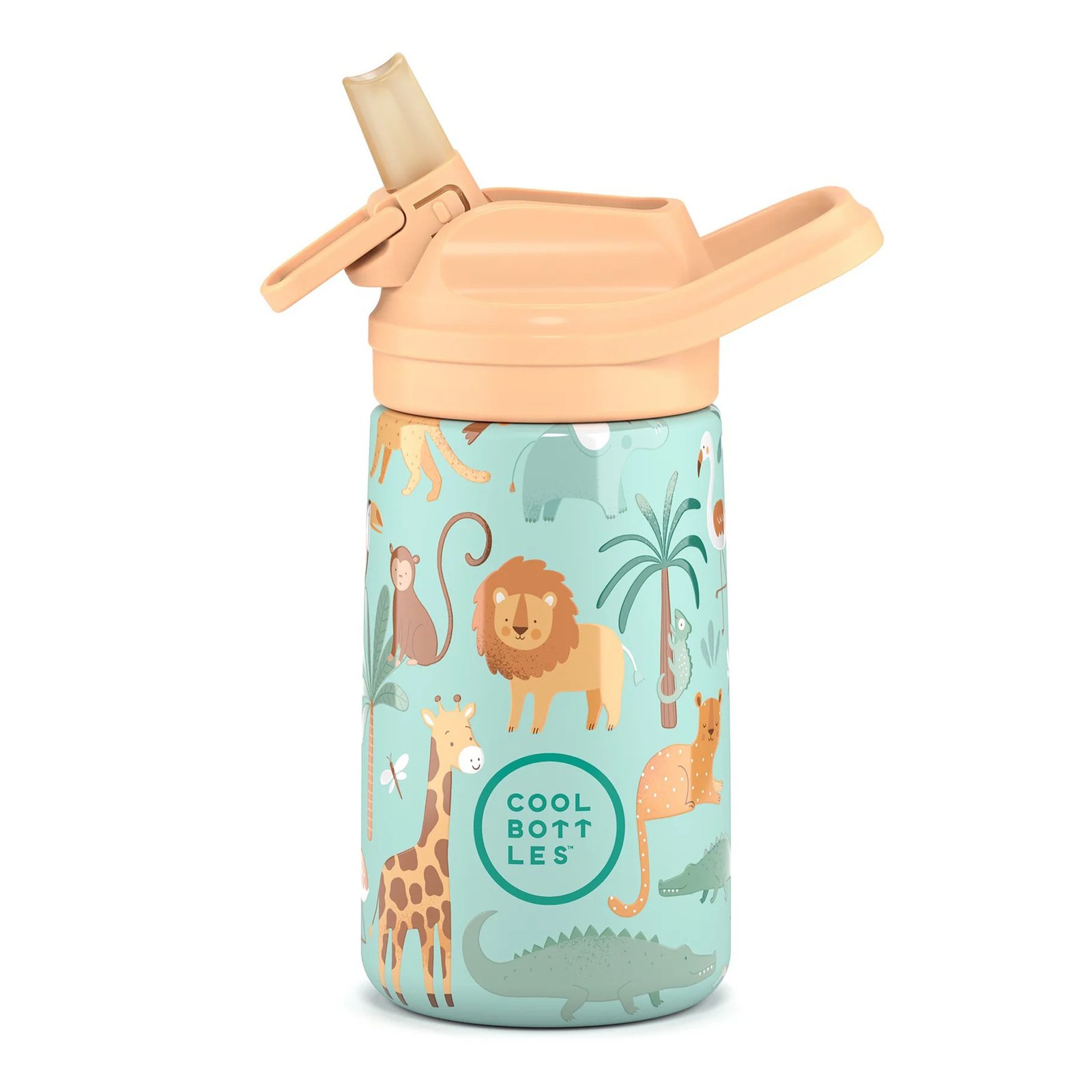 Botella Térmica Infantil Con Boquilla 350 ml. Wild Crew Cool Bottles