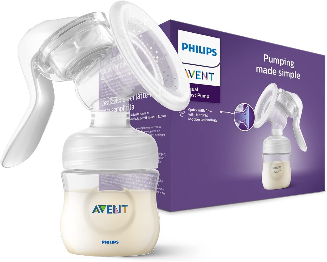 Extractor De Leche Manual Philips Avent