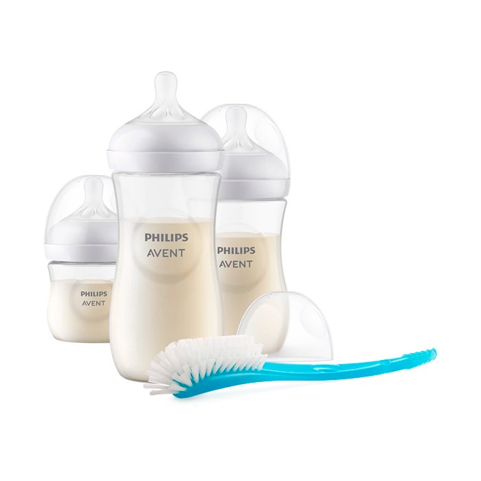 Set 3 Biberones y Cepillo Philips Avent