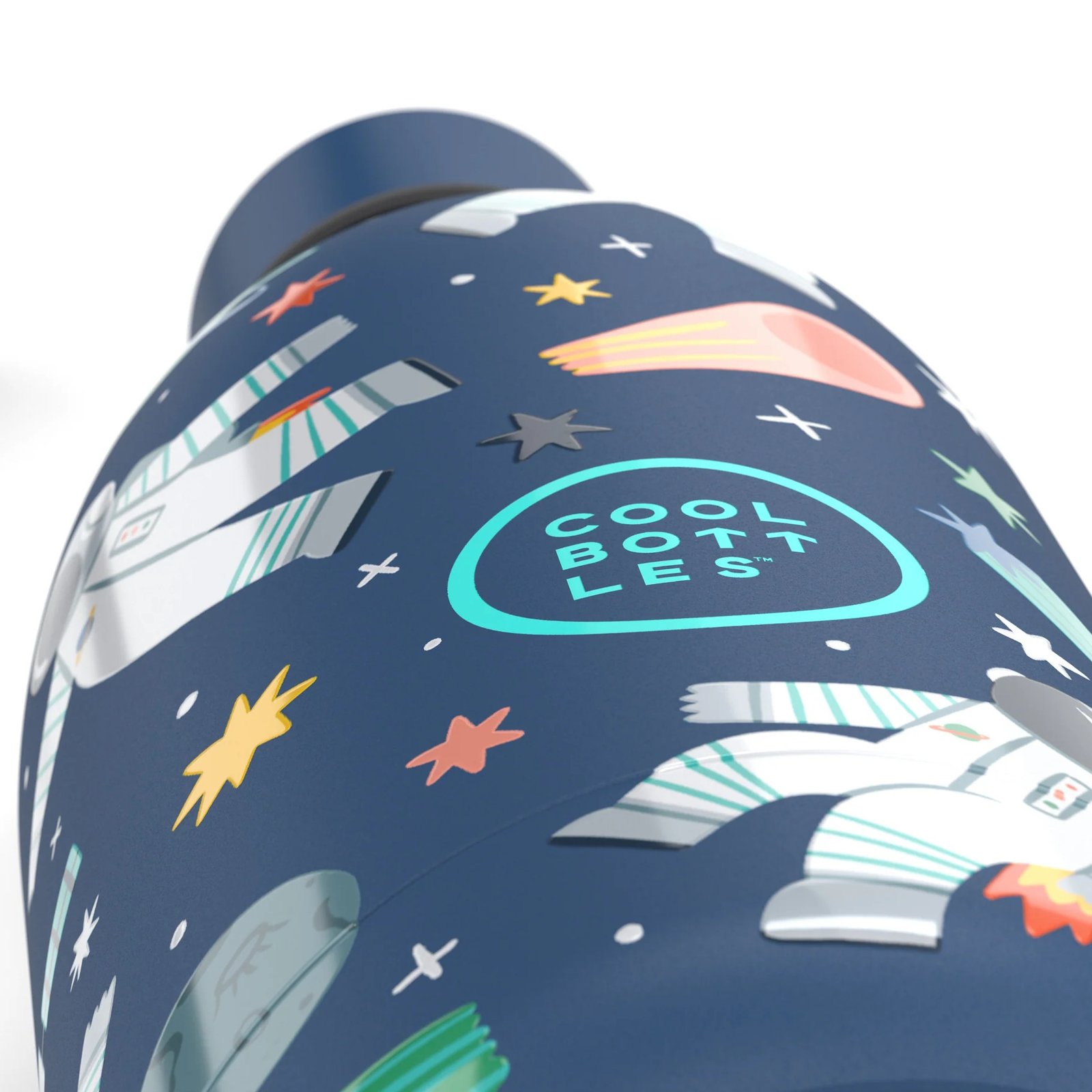 Botella Térmica Infantil 500 ml. Galactic Ride Cool Bottles - Imagen 4