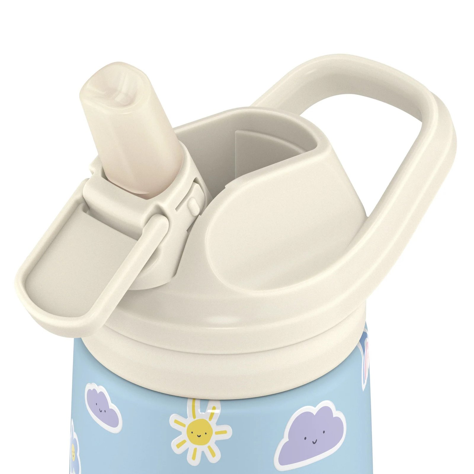 Botella Térmica Infantil Con Boquilla 350 ml. Rainbow Clouds Cool Bottles - Imagen 4