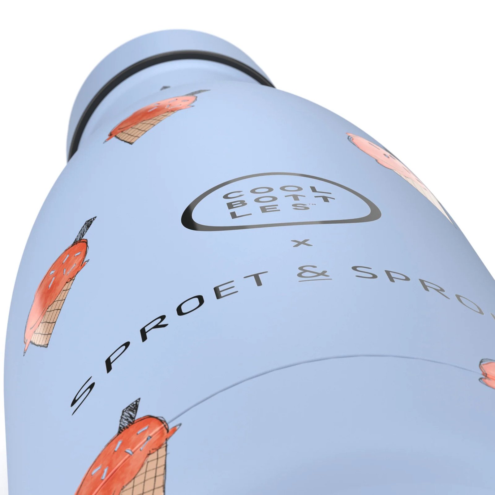 Botella Térmica Infantil 350 ml. Sprt& Blue Scoop Cool Bottles - Imagen 4