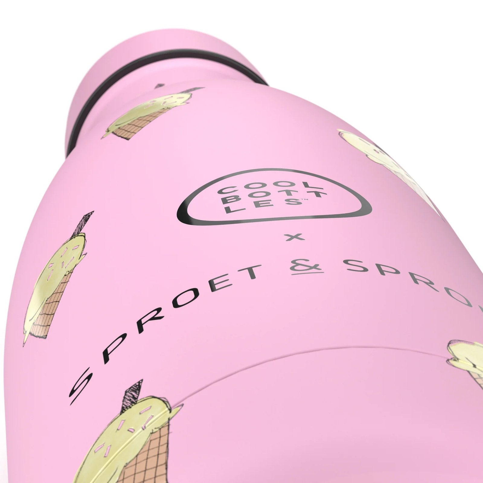 Botella Térmica Infantil 350 ml. Sprt& Pink Scoop Cool Bottles - Imagen 4