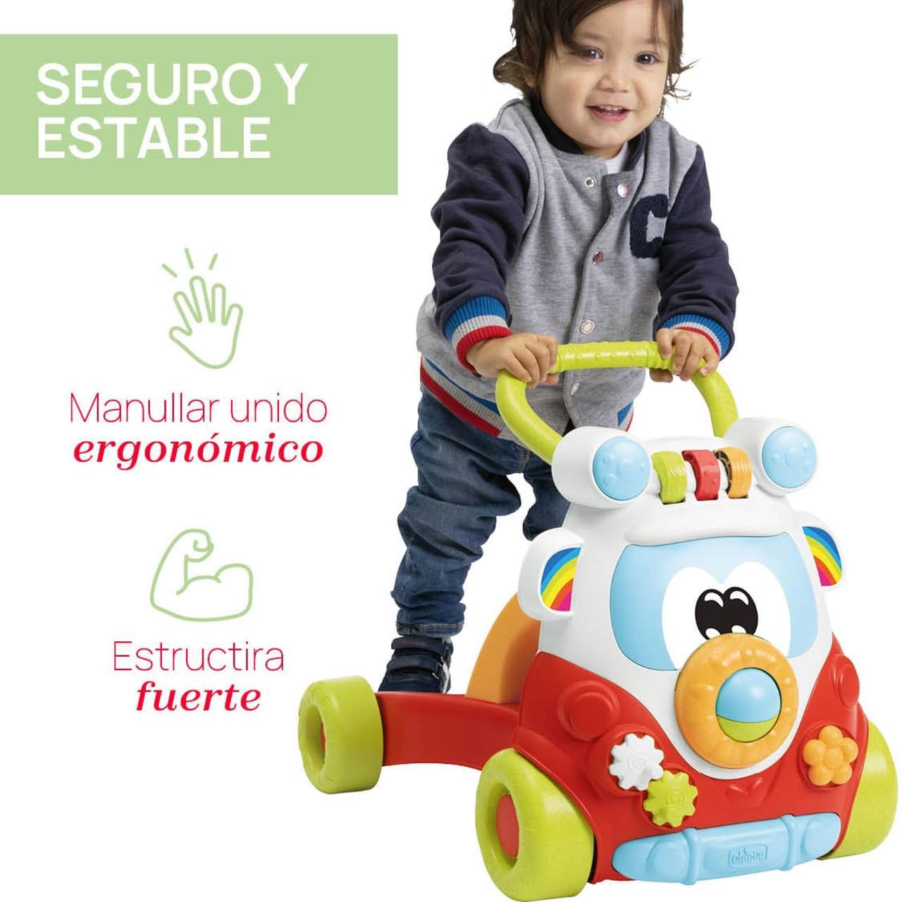 Andador Correpasillos Happy Hippie Eco+ Chicco - Imagen 3