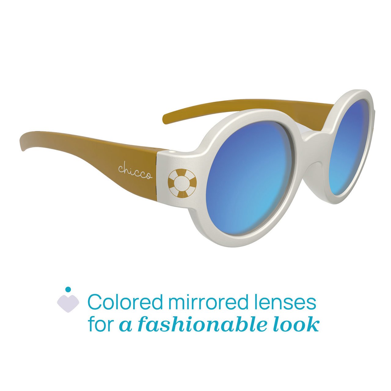 Gafas De Sol Lentes Espejo White 0M+ Chicco - Imagen 5
