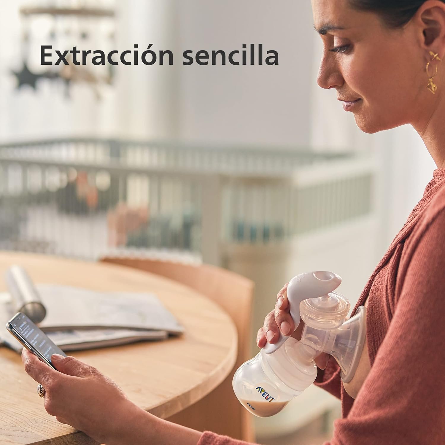 Extractor De Leche Manual Philips Avent - Imagen 6