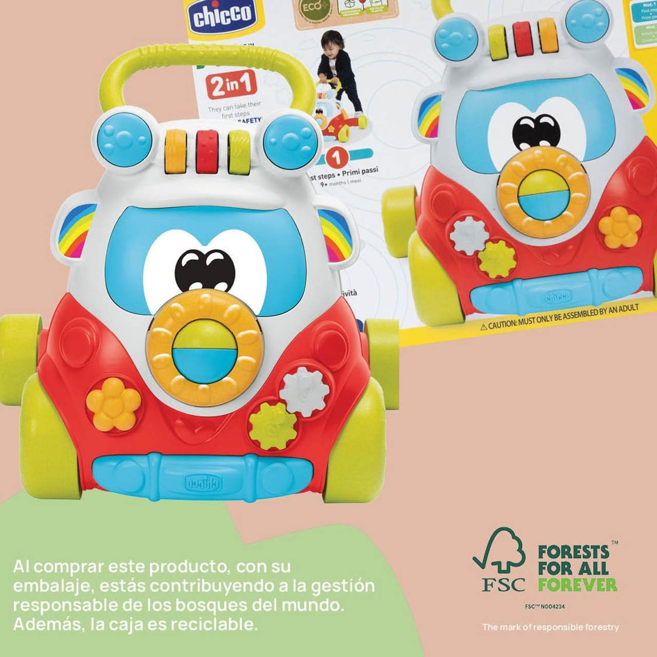Andador Correpasillos Happy Hippie Eco+ Chicco - Imagen 8