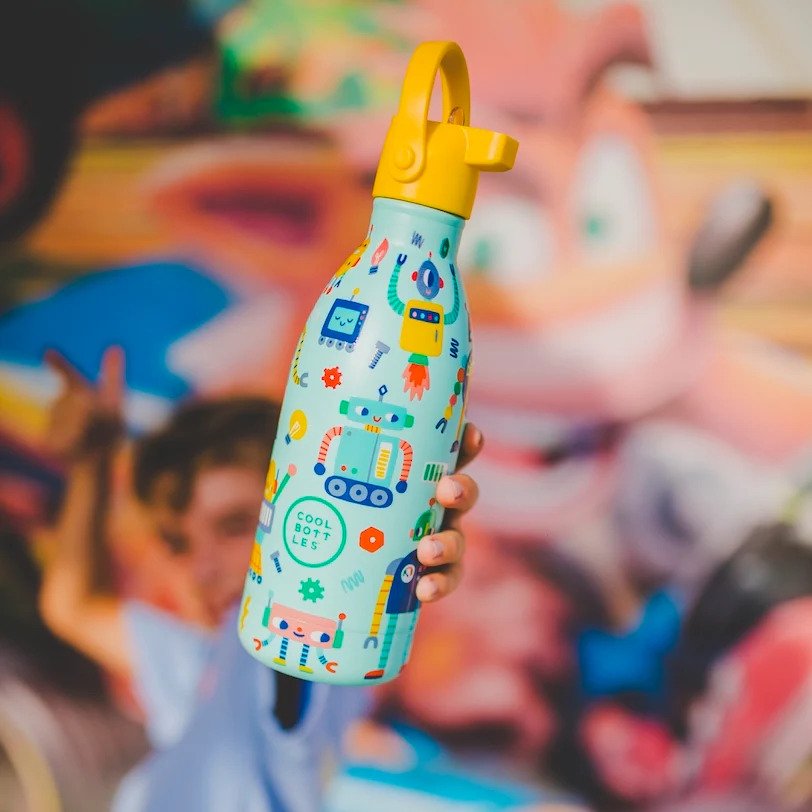 Botella Térmica Infantil 500 ml. Short Circuit Cool Bottles - Imagen 6