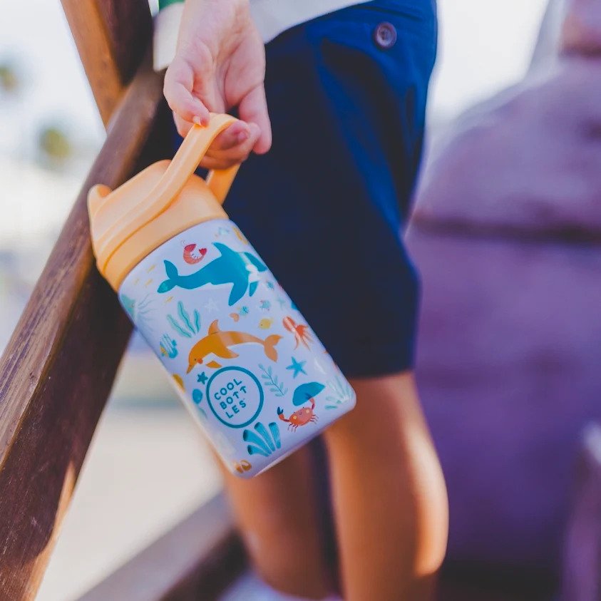 Botella Térmica Infantil Con Boquilla 350 ml. Underwater World Cool Bottles - Imagen 6