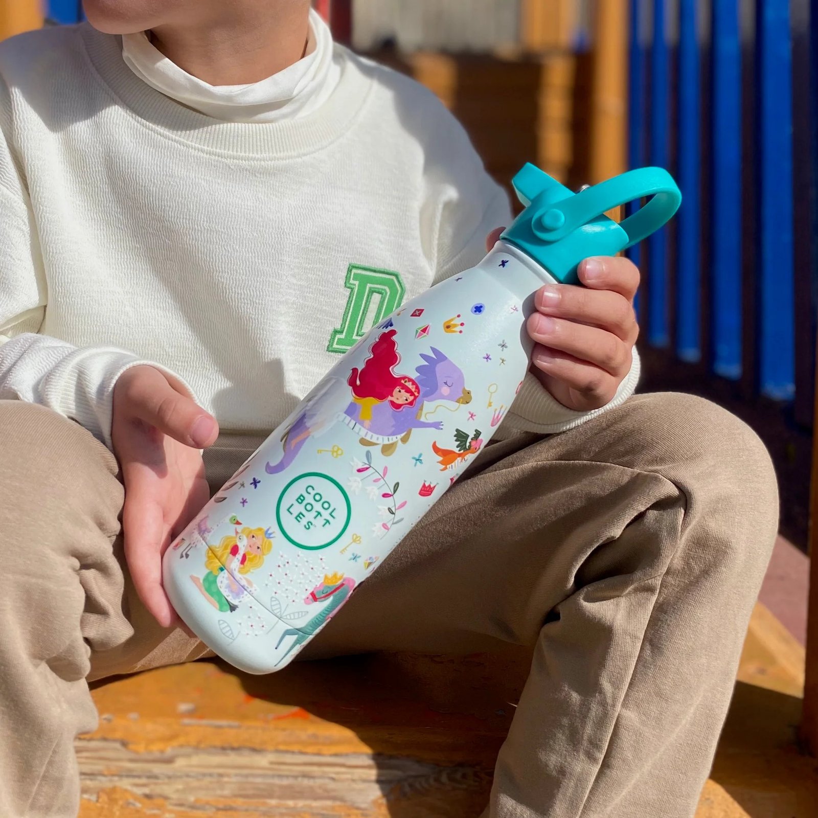 Botella Térmica Infantil 350 ml. Princess Kingdom Cool Bottles - Imagen 4