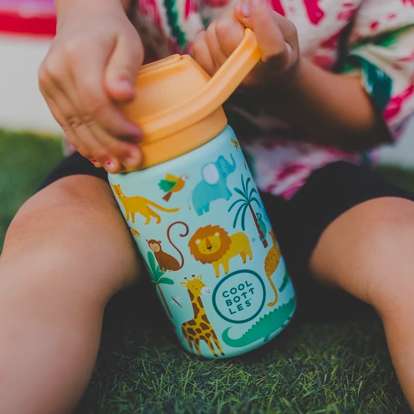Botella Térmica Infantil Con Boquilla 350 ml. Wild Crew Cool Bottles - Imagen 6
